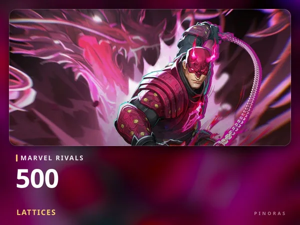 Marvel Rivals 500 Lattices