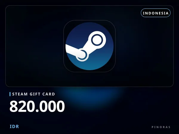 Steam Gift Card 820.000 IDR