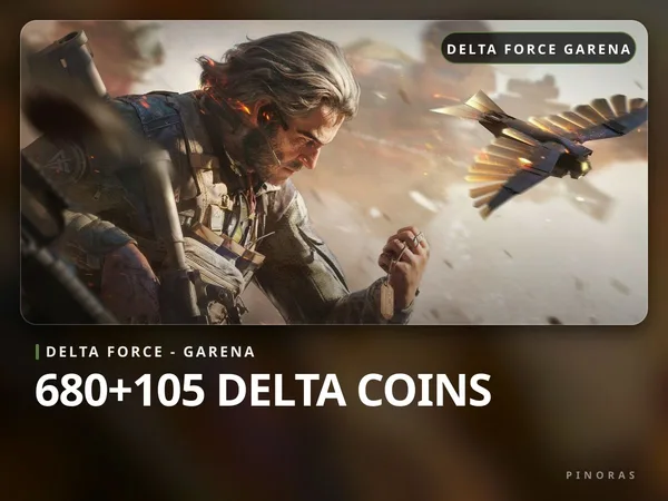 Delta Force Garena - 680+105 Delta Coins