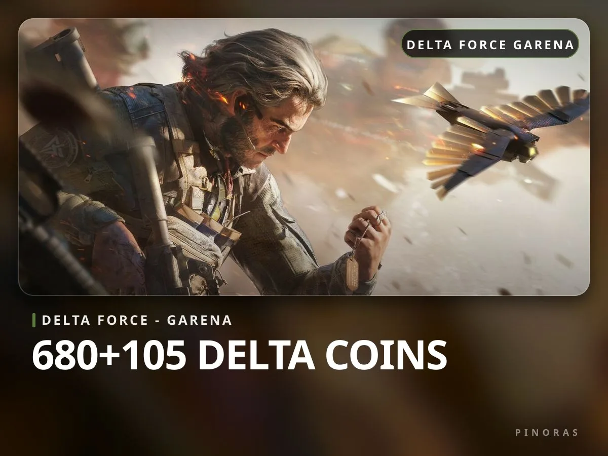 Delta Force Garena - 680+105 Delta Coins - Pinoras