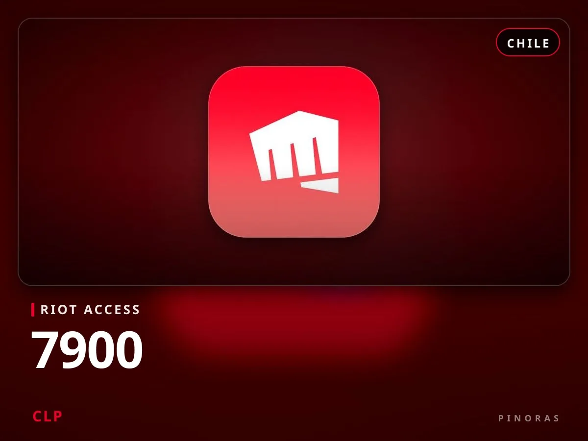 Riot Access Chile - 7900 CLP - Pinoras