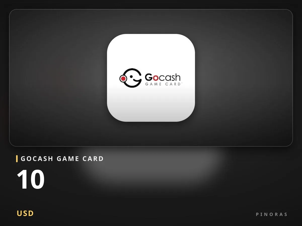 GoCash Game Card 10 USD — Pinoras