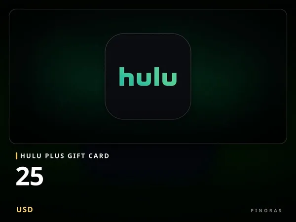 Hulu Plus Gift Card 25 USD