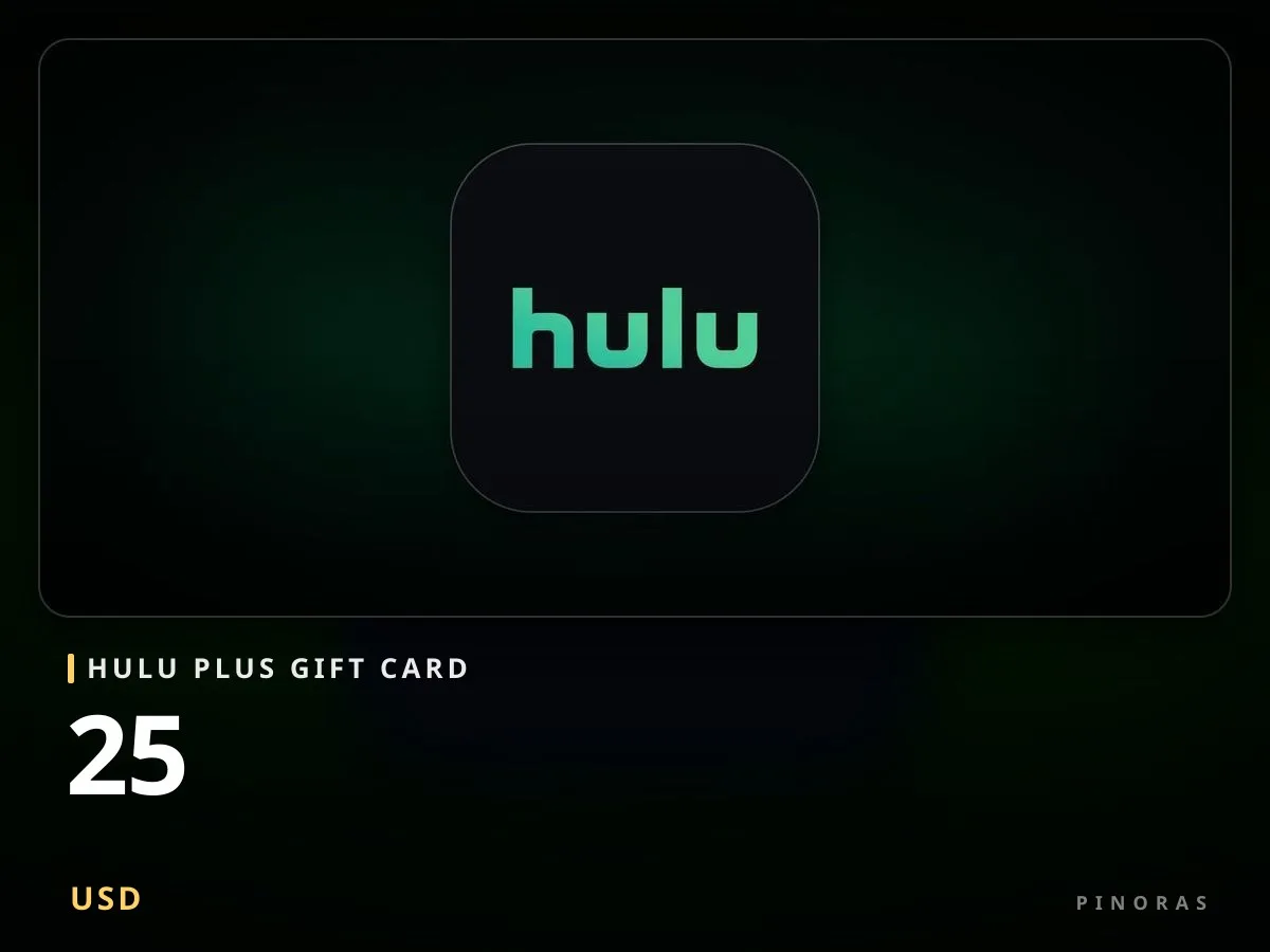Hulu Plus Gift Card 25 USD - Pinoras