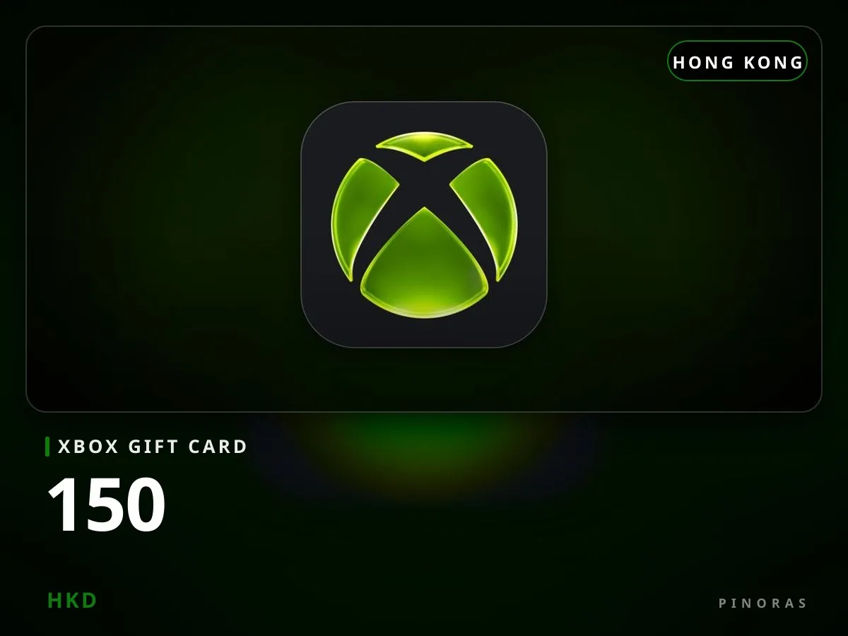 Xbox Gift Card Hong Kong - 150 HKD - Pinoras