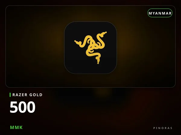Razer Gold Myanmar - 500 MMK