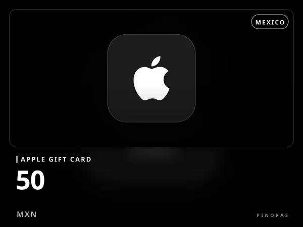 Apple Gift Card Mexico - 50 MXN