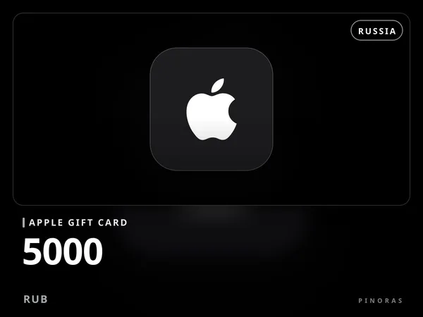 Apple Gift Card Russia - 5000 RUB