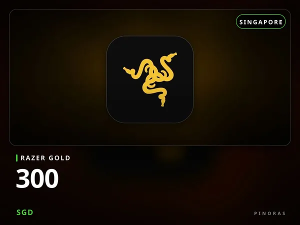Razer Gold Singapore - 300 SGD