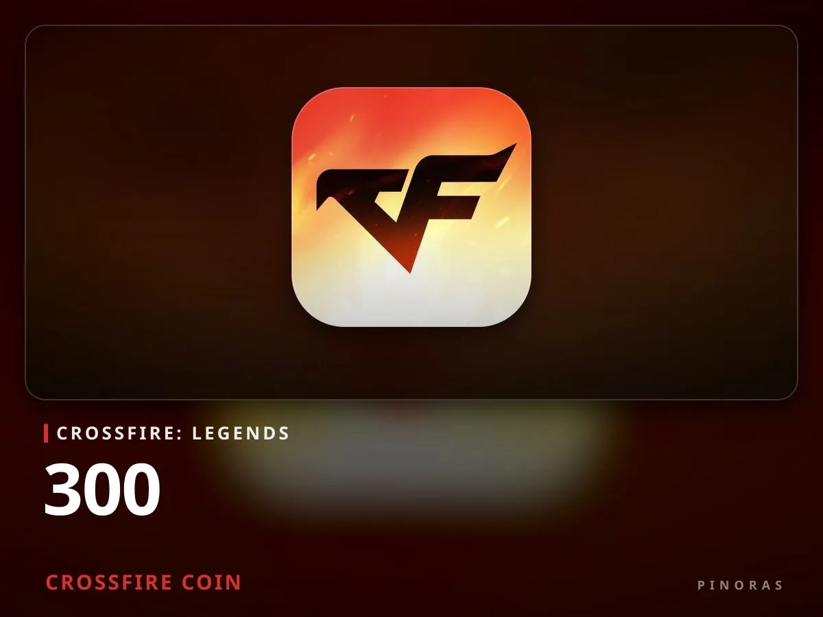 Crossfire: Legends - 300 Crossfire Coin - Pinoras