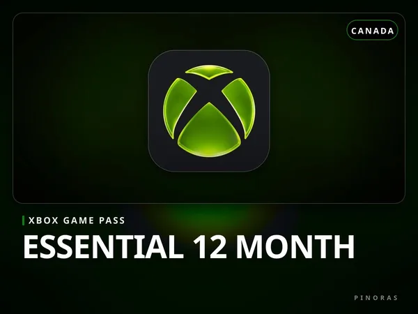 Xbox Game Pass Canada - Essential 12 Month