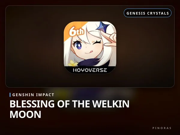 Genshin Impact - Blessing of the Welkin Moon