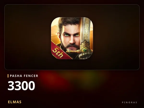 Pasha Fencer 3300 Elmas