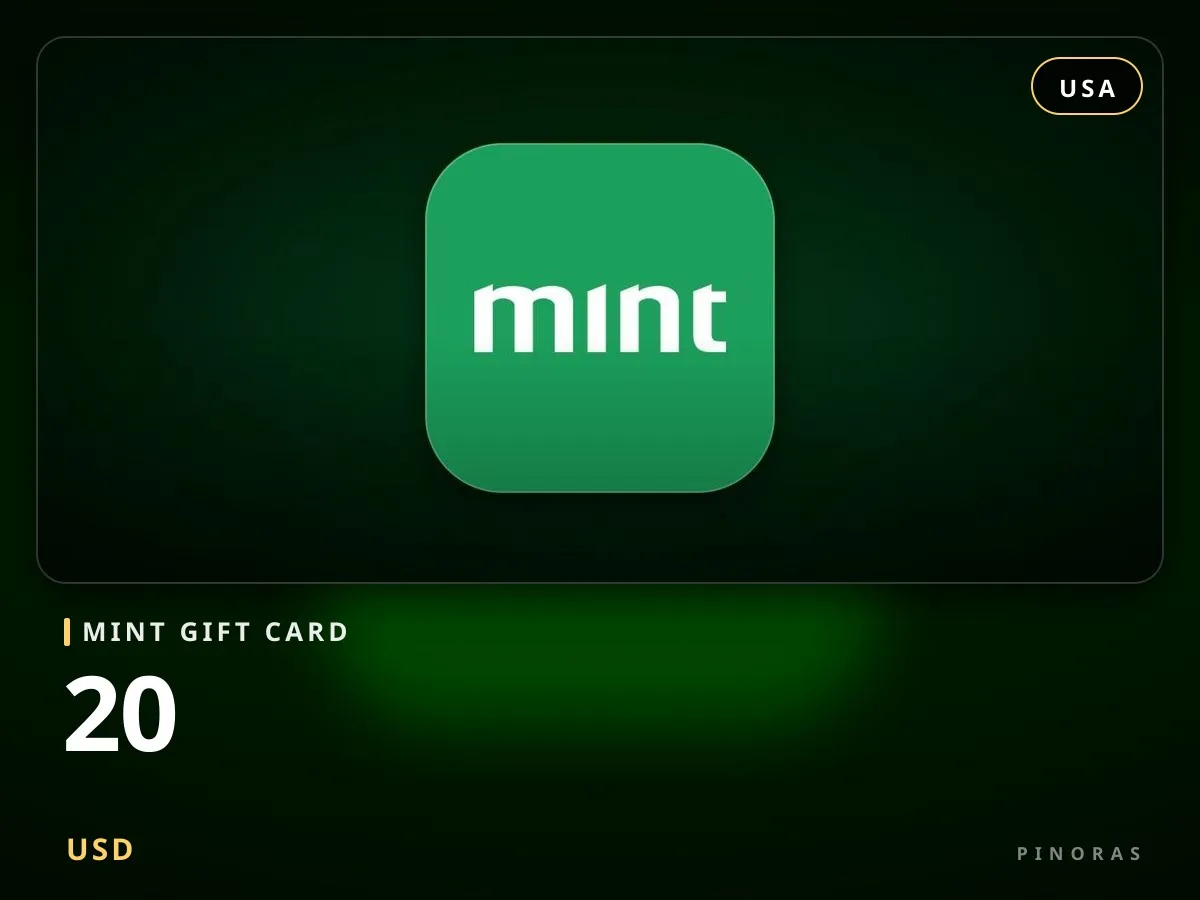 Mint Gift Card 20 USD — Pinoras