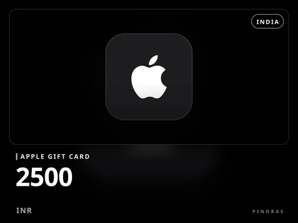 Apple Gift Card India - 2500 INR