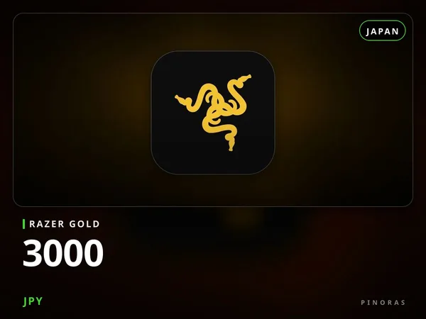 Razer Gold Japan - 3000 JPY