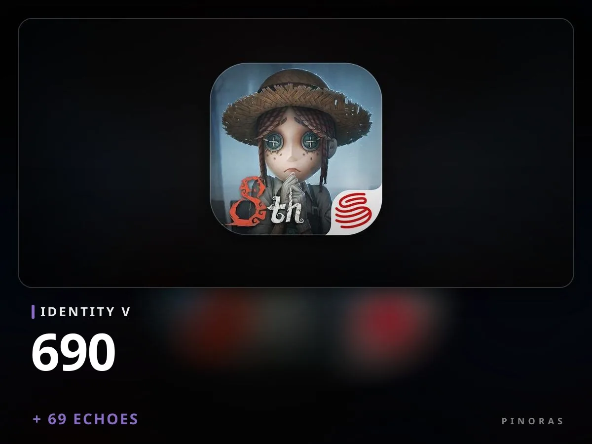 Identity V 690 + 69 Echoes - Pinoras