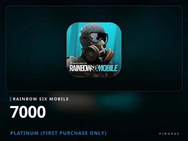 Rainbow Six Mobile - 7000 Platinum (First Purchase Only)