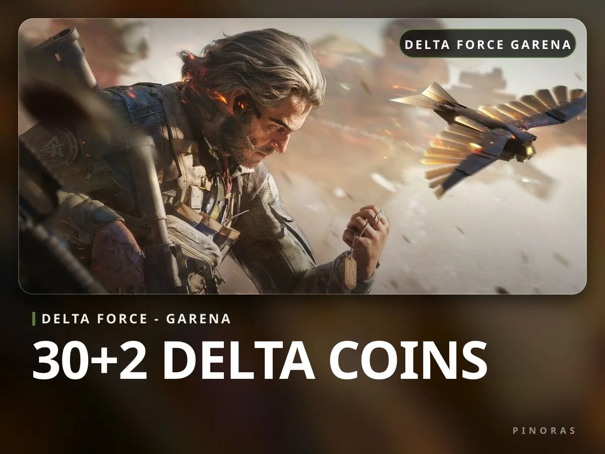 Delta Force Garena - 30+2 Delta Coins - Pinoras