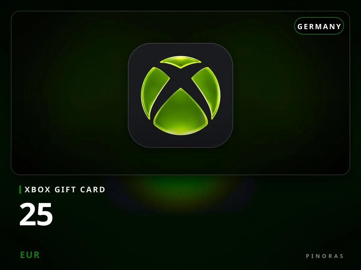 Xbox Gift Card Germany - 25 EUR - Pinoras