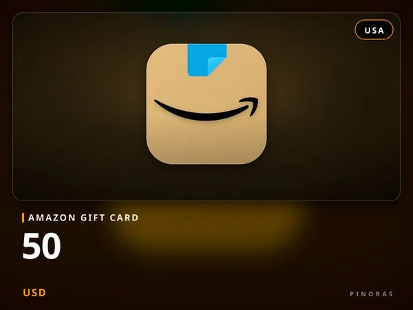 Amazon Gift Card USA - 50 USD