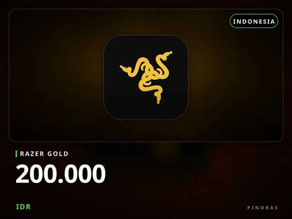Razer Gold Indonesia - 200.000 IDR
