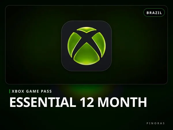 Xbox Game Pass Brazil - Essential 12 Month