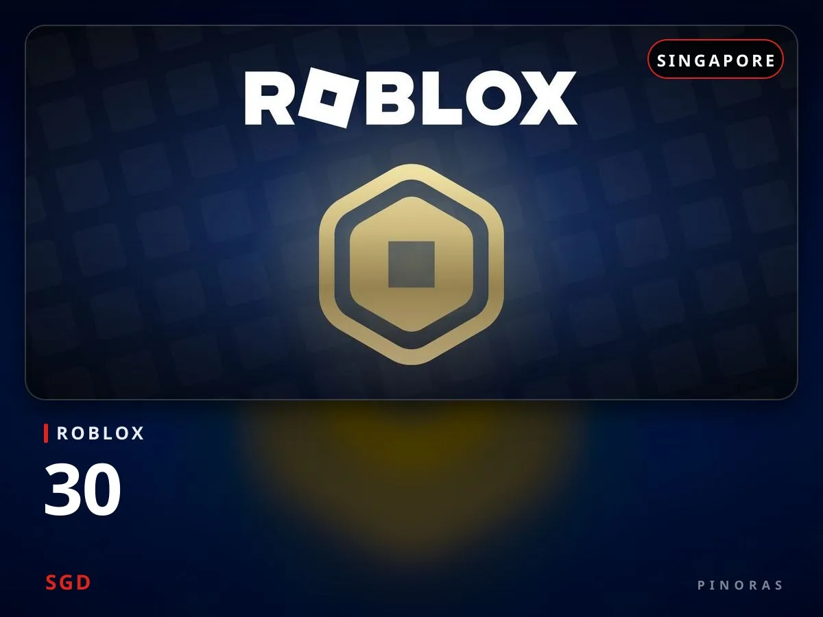 Roblox Singapore - 30 SGD - Pinoras