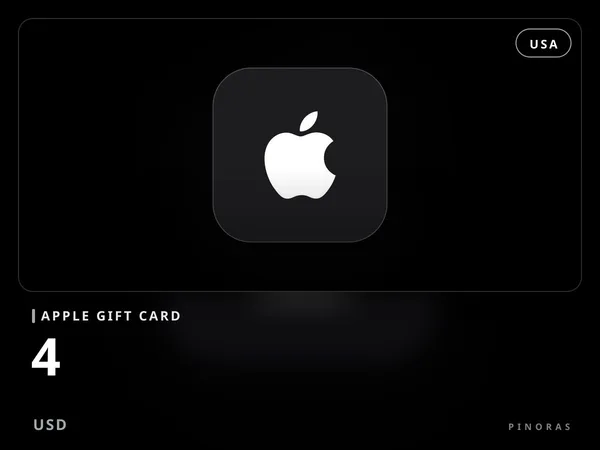 Apple Gift Card 4 USD