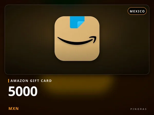 Amazon Gift Card Mexico - 5000 MXN