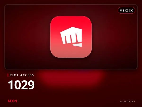 Riot Access Mexico - 1029 MXN