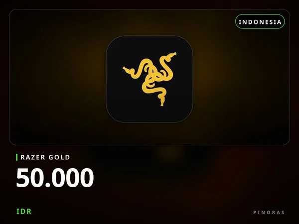 Razer Gold Indonesia - 50.000 IDR