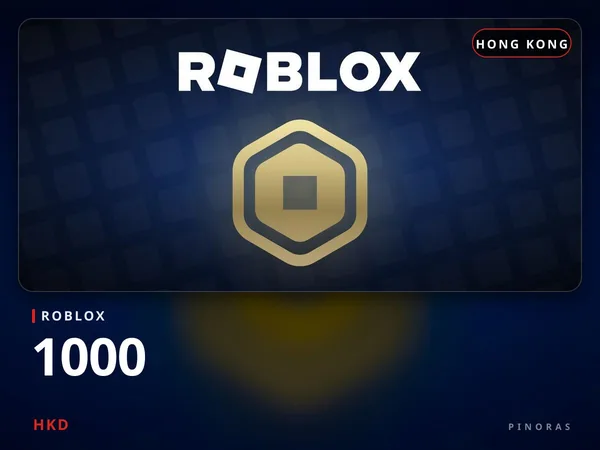 Roblox Hong Kong - 1000 HKD