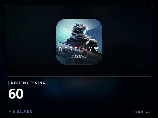 Destiny Rising 60 + 5 Silver