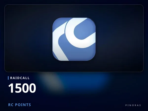 RaidCall 1500 RC POINTS