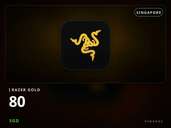 Razer Gold Singapore - 80 SGD