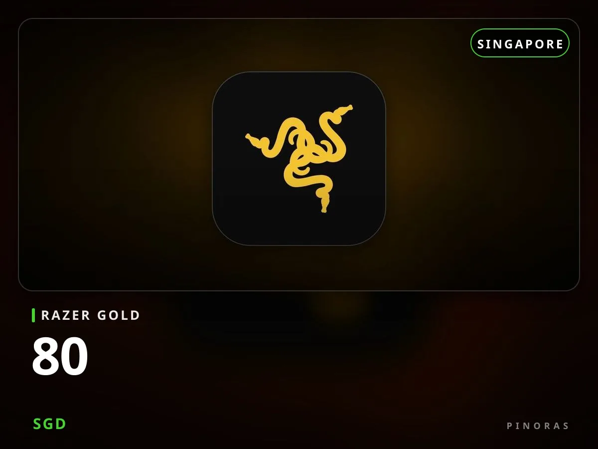 Razer Gold Singapore - 80 SGD — Pinoras