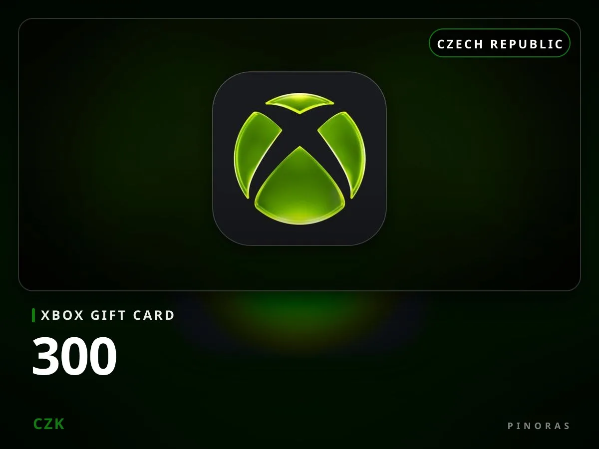 Xbox Gift Card CZ - 300 CZK - Pinoras