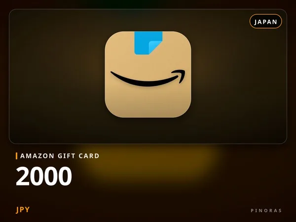 Amazon Gift Card Japan - 2000 JPY