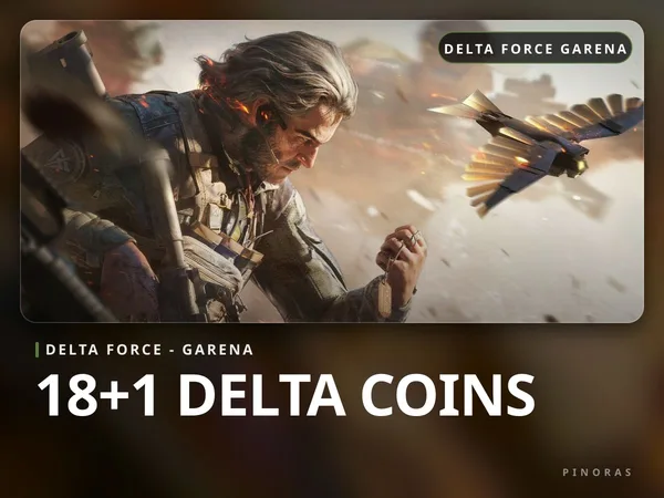 Delta Force Garena - 18+1 Delta Coins