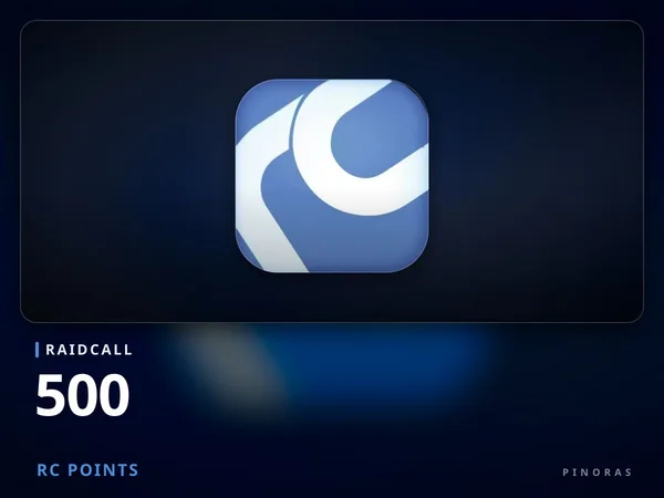 RaidCall 500 RC POINTS