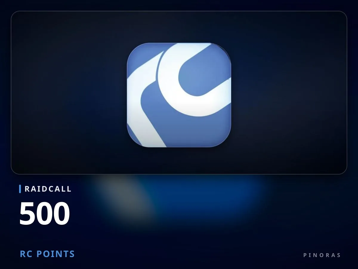 RaidCall 500 RC POINTS — Pinoras