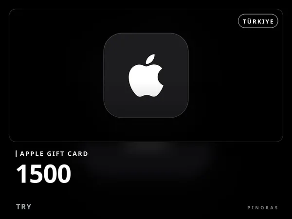 Apple Gift Card 1500 TRY