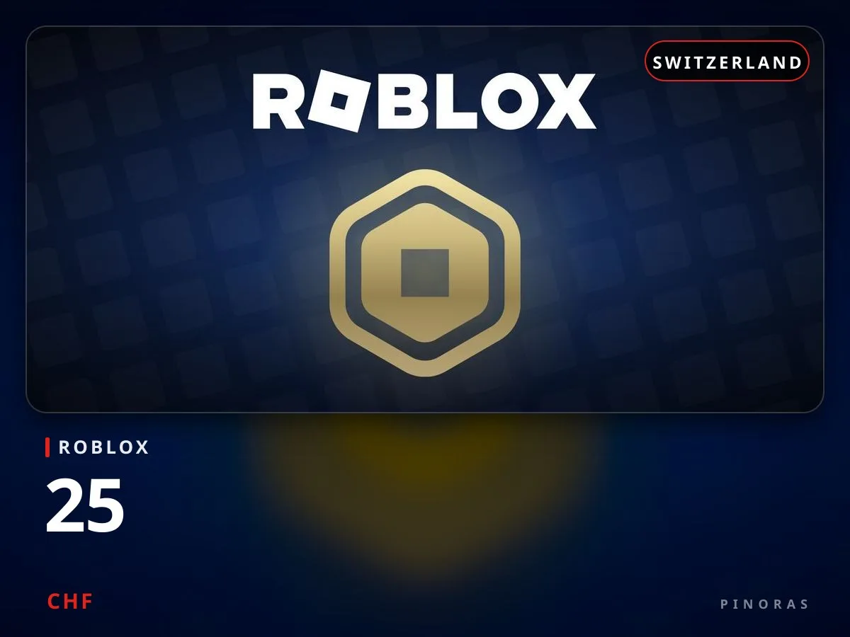 Roblox Switzerland - 25 CHF - Pinoras