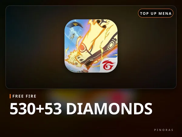 Free Fire MENA - 530+53 Diamonds
