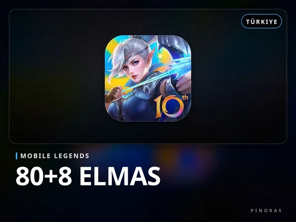 Mobile Legends Turkey - 80+8 Diamonds