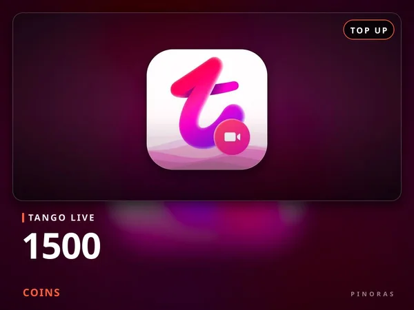 Tango Live Top Up - 1500 Coins