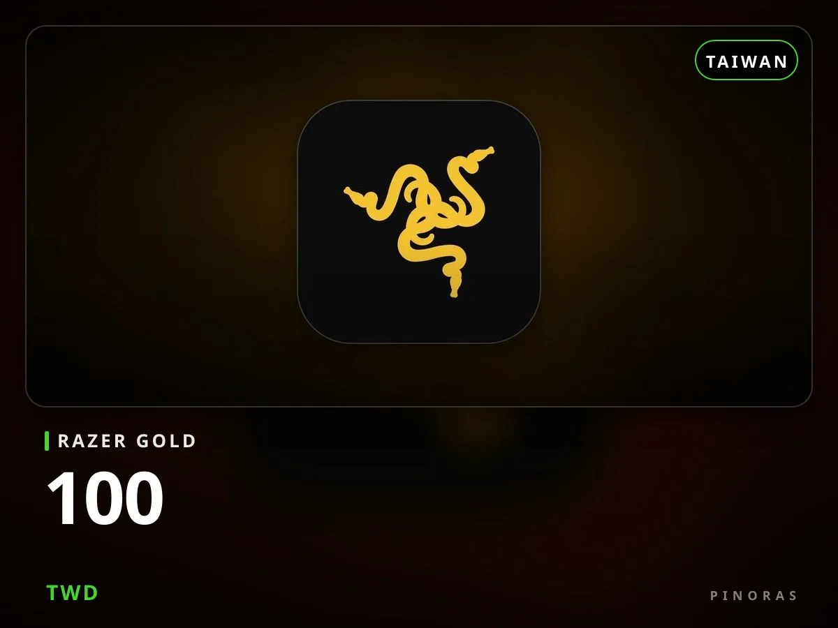 Razer Gold Taiwan - 100 TWD — Pinoras