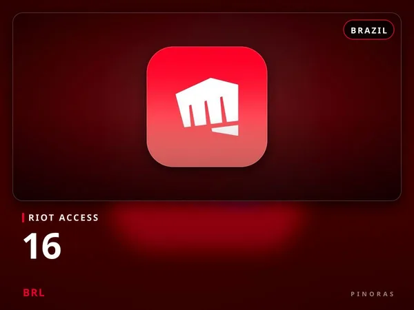 Riot Access Brazil - 16 BRL