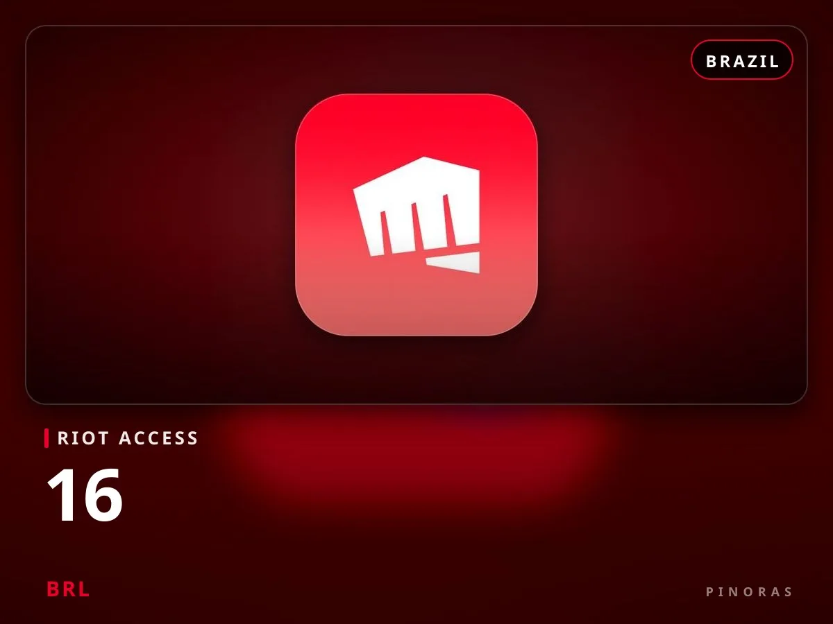 Riot Access Brazil - 16 BRL - Pinoras